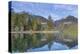 Holland Lake Lodge on Holland Lake in the Lolo National Forest, Montana, USA-Chuck Haney-Premier Image Canvas