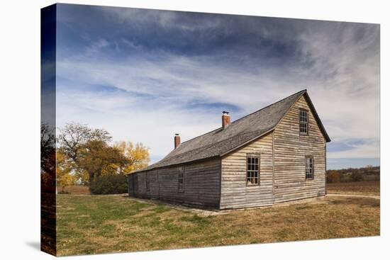 Hollenburg Pony Express Station State Historic Site, Kansas, USA-Walter Bibikow-Premier Image Canvas