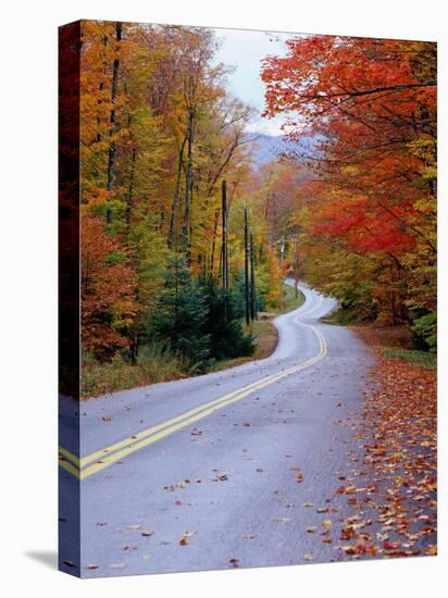 Hollywood Rd at Route 28, Adirondack Mountains, NY-Jim Schwabel-Premier Image Canvas