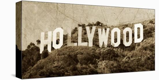 Hollywood Sign II-Dale MacMillan-Stretched Canvas