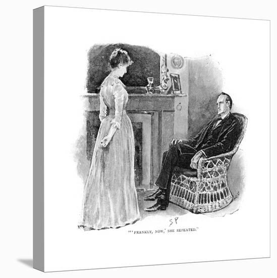 Holmes and Mrs. St. Clair-Sidney Paget-Premier Image Canvas