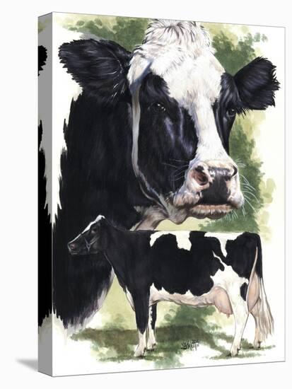 Holstein Cow-Barbara Keith-Premier Image Canvas