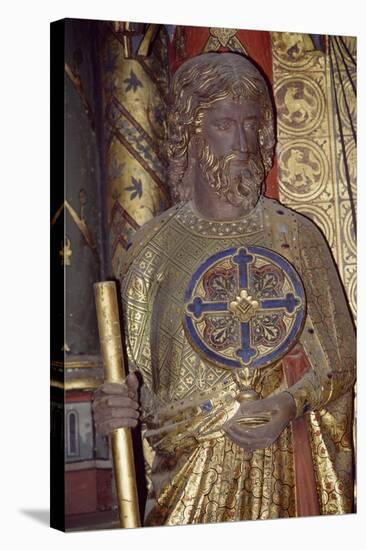 Holy Apostle, Wooden Relief from the Upper Chapel of the Holy Chapel, Paris, Ile-De-France, France-null-Premier Image Canvas