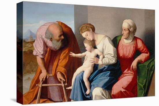 Holy Family with Saint Anne, C.1520-Vincenzo Di Biagio Catena-Premier Image Canvas