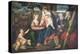 Holy Family with Saints-Bonifacio Veronese-Premier Image Canvas