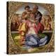 Holy Family with St. John, 1504-05-Michelangelo Buonarroti-Premier Image Canvas