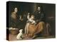 Holy Family with the Little Bird-Bartolome Esteban Murillo-Stretched Canvas