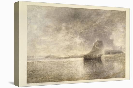 Holy Island Castle, Northumbria, C.1882-3-Alfred William Hunt-Premier Image Canvas