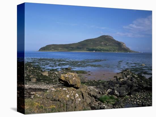 Holy Island from the Isle of Arran, Strathclyde, Scotland, United Kingdom-Roy Rainford-Premier Image Canvas