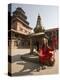 Holy Man in His Shiva Outfit in Mul Chowk, Durbar Square, Kathmandu-Don Smith-Premier Image Canvas