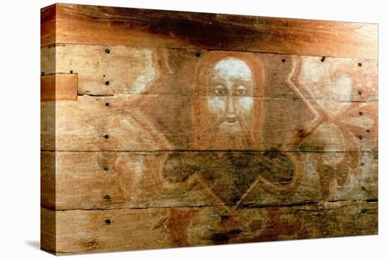 Holy Shroud: Templar Panel Painting-null-Premier Image Canvas