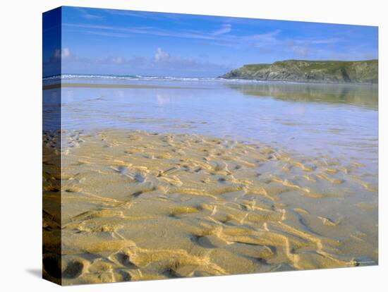 Holywell Bay Near Newquay, Cornwall, England,UK-John Miller-Premier Image Canvas