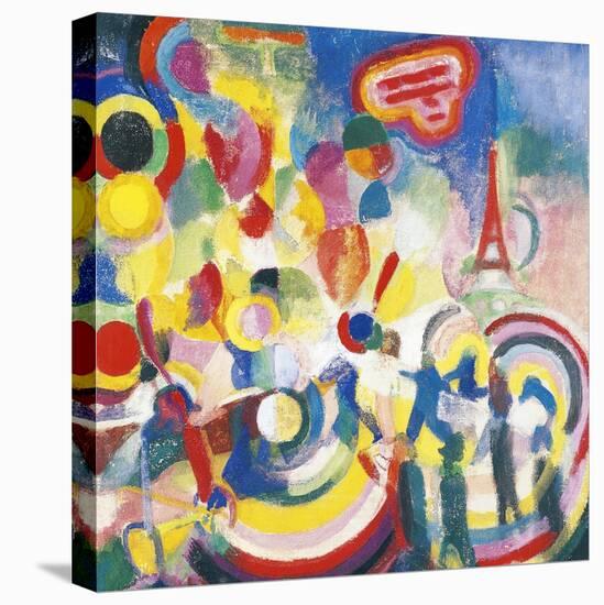 Homage to Bleriot, 1914-Robert Delaunay-Premier Image Canvas