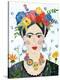 Homage to Frida II Bright-Farida Zaman-Stretched Canvas