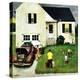 "Home from Vacation", August 23, 1952-John Falter-Premier Image Canvas