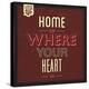 Home Is Were Your Heart Is-Lorand Okos-Stretched Canvas