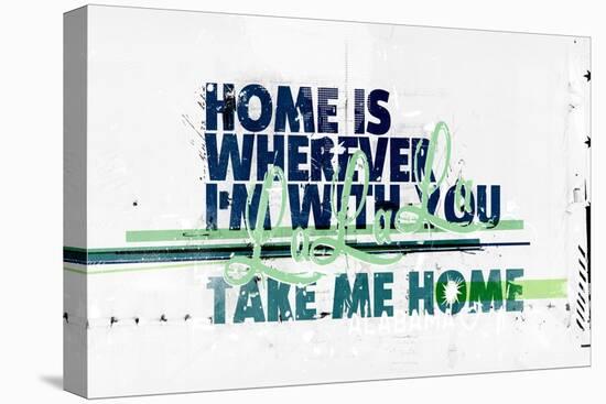 Home is Wherever I'm with You, 2017 (Collage on Canvas)-Teis Albers-Premier Image Canvas