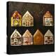 Home-Made Gingerbread in the Shape of Small Houses-null-Premier Image Canvas