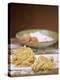 Home-made Ribbon Pasta and Ingredients-null-Premier Image Canvas