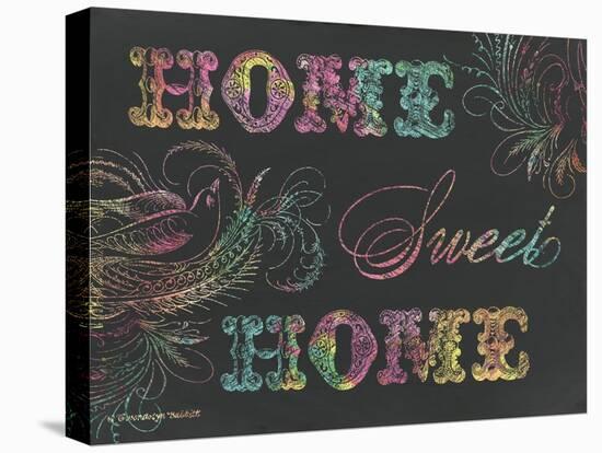 Home Sweet Home III-Gwendolyn Babbitt-Stretched Canvas