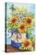 Home Sweet Home Sunflowers and Daisies-Melinda Hipsher-Premier Image Canvas