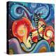 Homeland Funky Houses-Megan Aroon Duncanson-Stretched Canvas