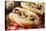 Homemade Bratwurst with Sauerkraut-bhofack22-Premier Image Canvas