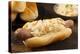 Homemade Bratwurst with Sauerkraut-bhofack22-Premier Image Canvas