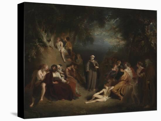 Homer Reciting His Poems-Thomas Lawrence-Premier Image Canvas