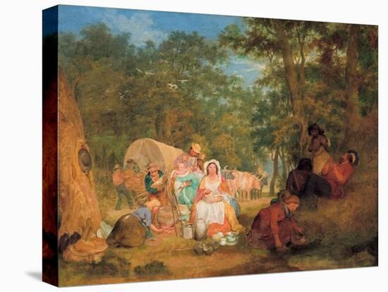 Homeward Bound: Dinner Time, C.1852-John Alexander Gilfillan-Premier Image Canvas