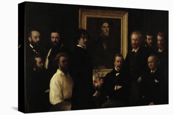 Hommage a Delacroix, c.1864-Henri Fantin-Latour-Premier Image Canvas