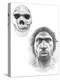 Homo Heidelbergensis Skull And Face-Mauricio Anton-Premier Image Canvas
