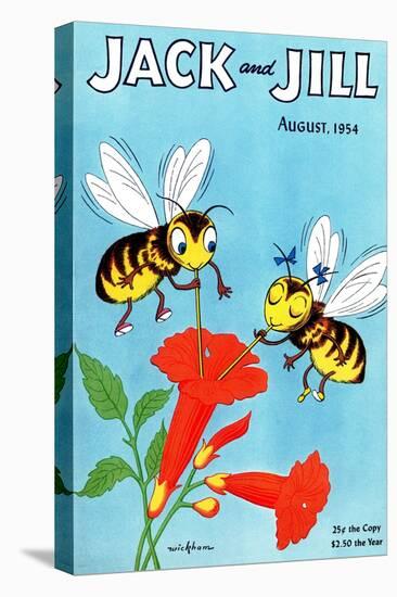 Honey Bee's Delight - Jack and Jill, August 1954-Wilmer Wickham-Premier Image Canvas