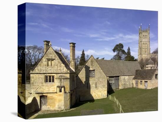 Honey Coloured Stone Buildings, Chipping Campden, the Cotswolds, Gloucestershire, England-David Hughes-Premier Image Canvas