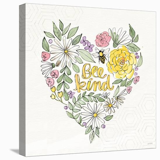 Honeybee Blossoms XI-Anne Tavoletti-Stretched Canvas