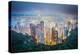 Hong Kong, China City Skyline from Victoria Peak-Sean Pavone-Premier Image Canvas