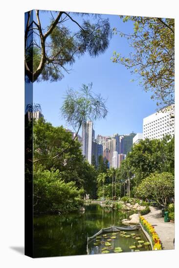 Hong Kong Park in Central, Hong Kong Island, Hong Kong, China, Asia-Fraser Hall-Premier Image Canvas