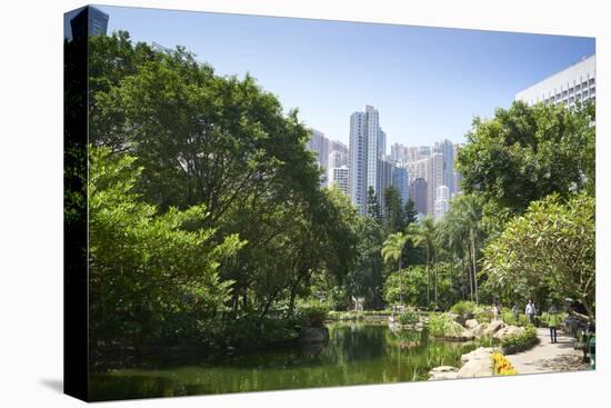 Hong Kong Park in Central, Hong Kong Island, Hong Kong, China, Asia-Fraser Hall-Premier Image Canvas