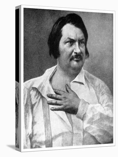 Honore De Balzac, French Novelist, 19th Century-Felix Nadar-Premier Image Canvas