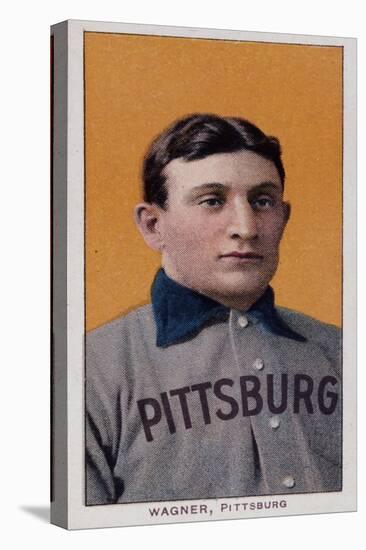 Honus Wagner Baseball Card-null-Premier Image Canvas