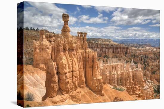 Hoodoos, on the Queens Garden Trail, Bryce Canyon National Park, Utah, United States of America-Richard Maschmeyer-Premier Image Canvas