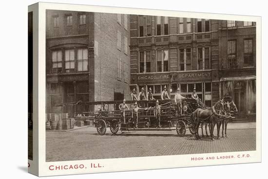 Hook and Ladder, Chicago, Illinois-null-Stretched Canvas
