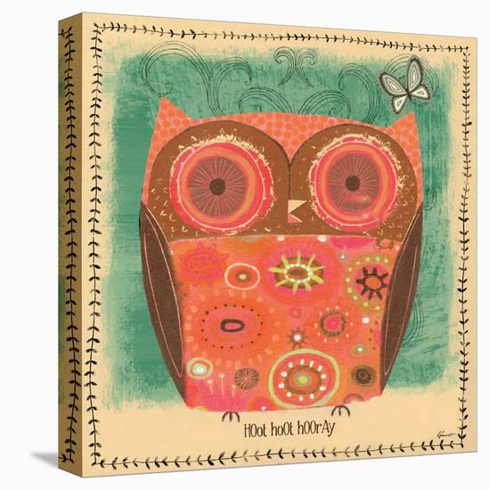 Hoot Hoot Hooray-Richard Faust-Stretched Canvas