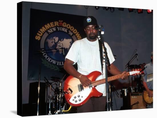 Hootie and the Blowfish at the Kickoff for the 1998 Goodwill Games at Rockefeller Center-Dave Allocca-Premier Image Canvas