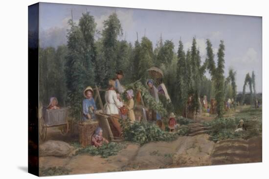 Hop Garden, 1858-Thomas Webster-Premier Image Canvas