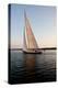 Hope M52 Yacht Sailing in Sea, Rhode Island, USA-null-Premier Image Canvas