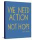 Hopeful Type - Action-Kristine Hegre-Stretched Canvas