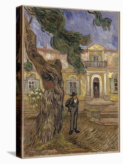 Hôpital Saint-Paul à Saint-Rémy-de-Provence-Vincent van Gogh-Premier Image Canvas