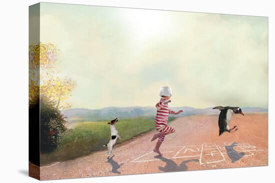 Hopscotch-Nancy Tillman-Stretched Canvas