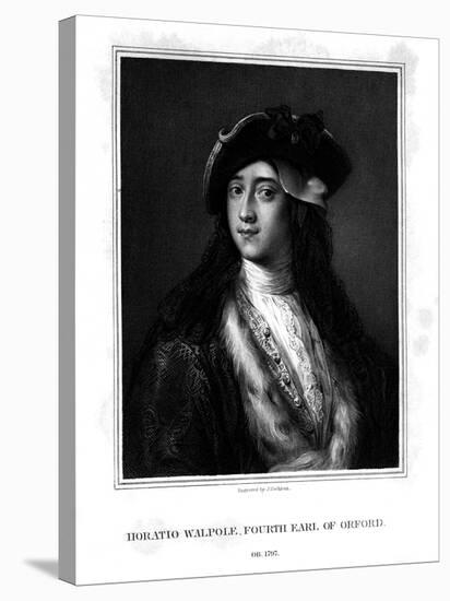 Horace Walpole, 4th Earl of Orford, Politician, Writer, Architectural Innovator-J Cochran-Premier Image Canvas